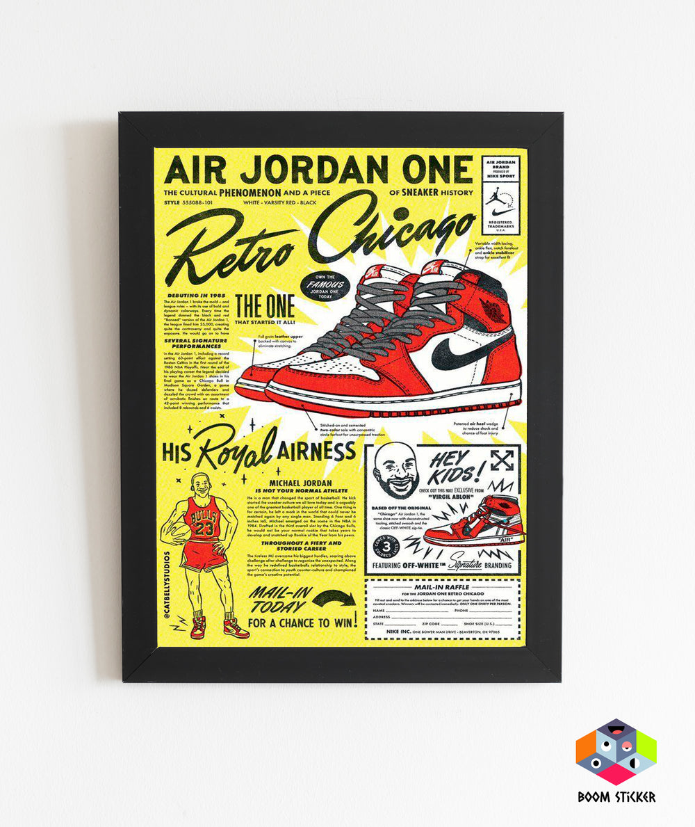 Air jordan one Poster