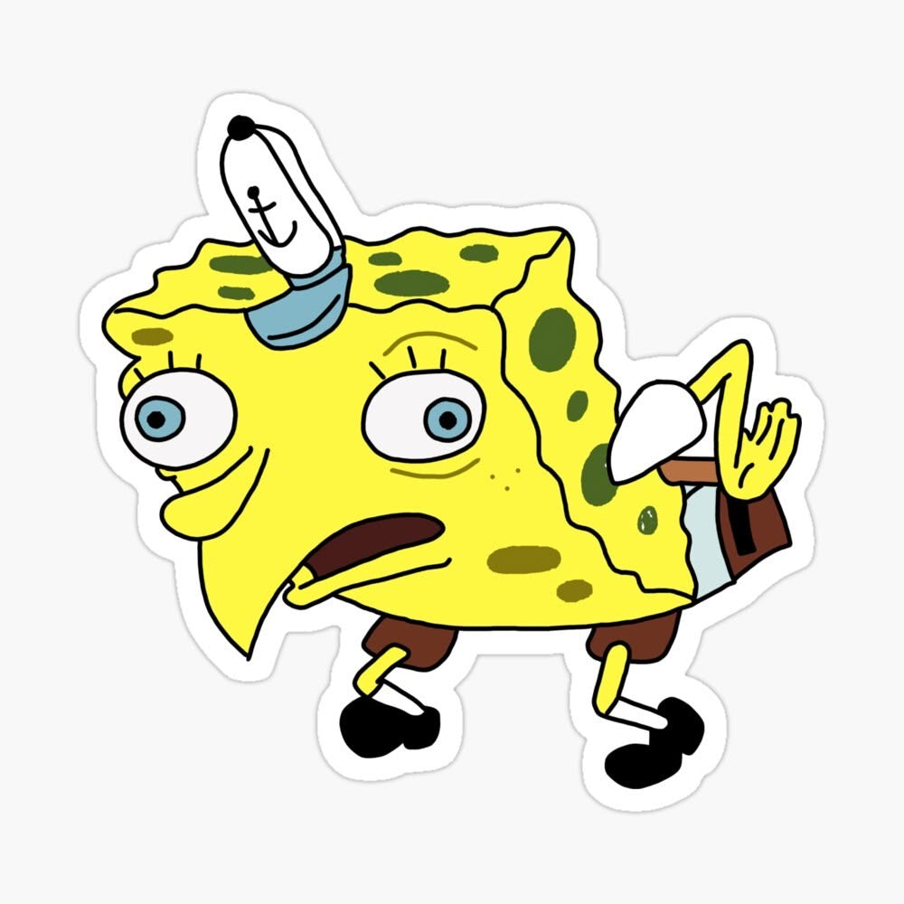 SpongeBob Sticker