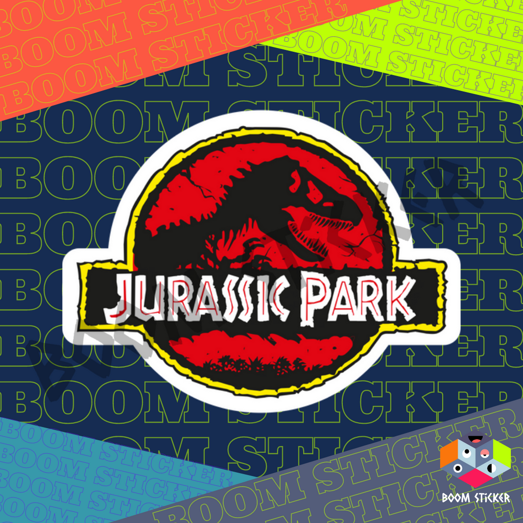 Jurassic park sticker