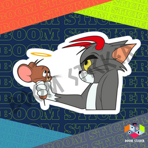 Tom and Jerry sticker