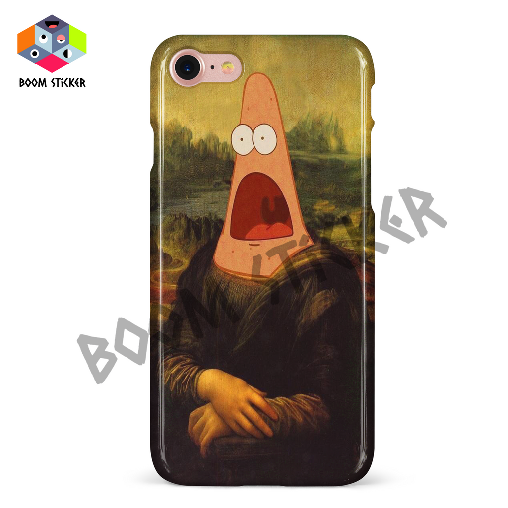 Patrick star x Mona lisa phone case