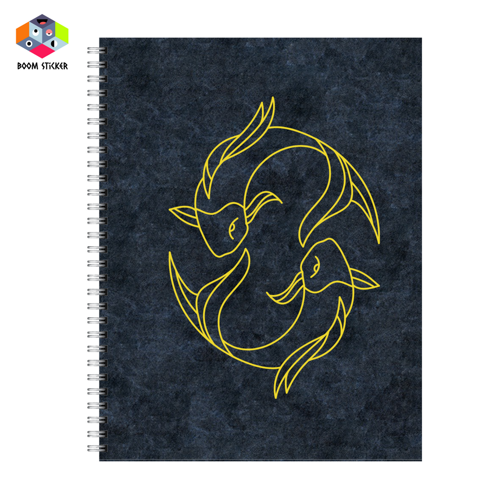 Pisces zodiac signs Notebook