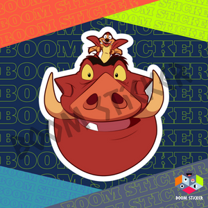 Timon & Pumbaa Sticker
