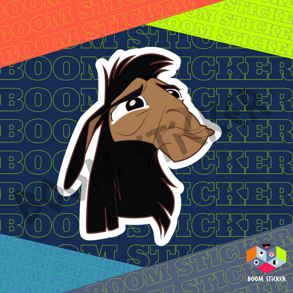 Emperor Kuzco llama sticker