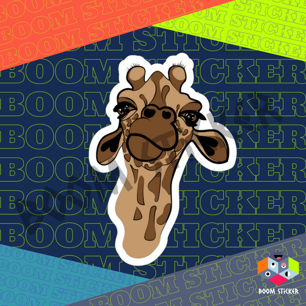 Giraffe sticker