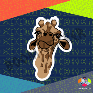 Giraffe sticker