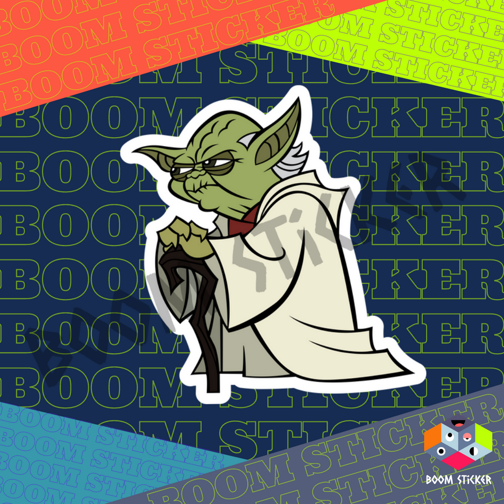 Yoda sticker