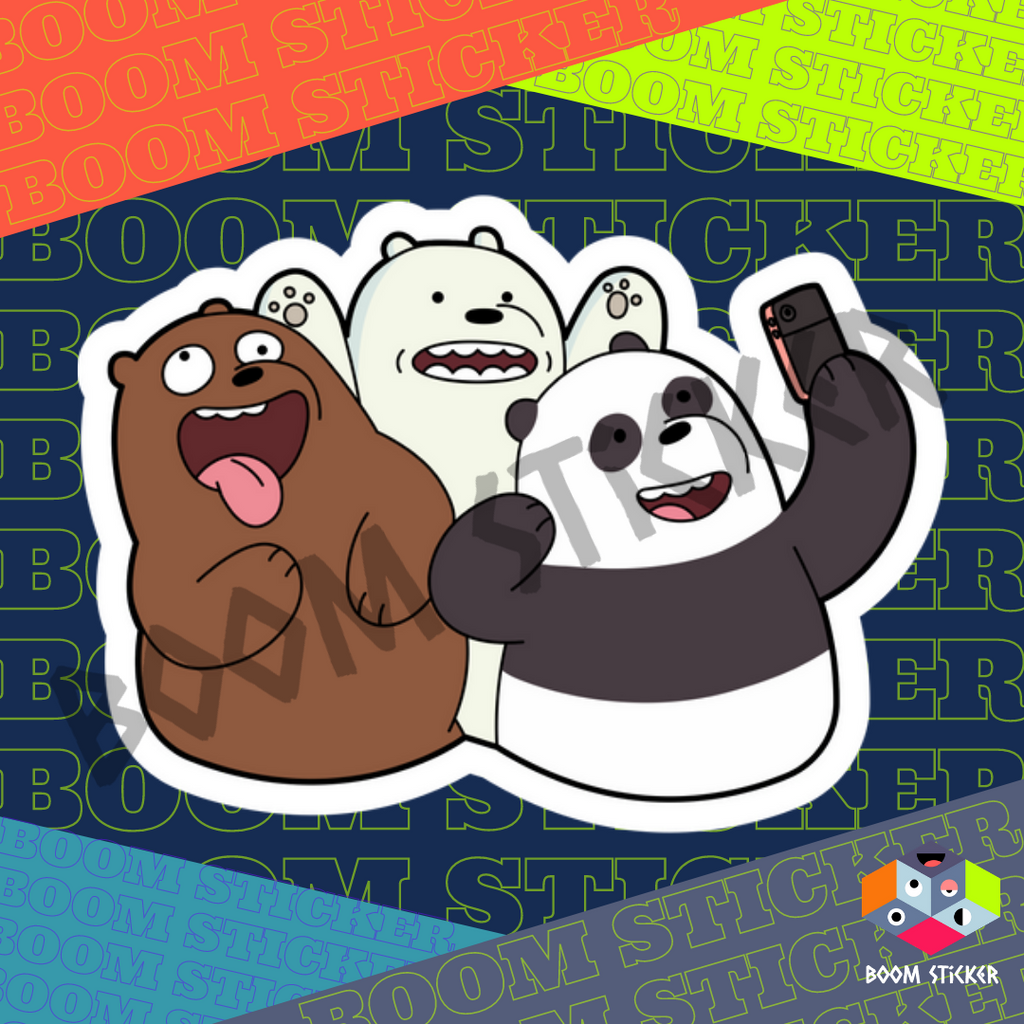 3 Bears sticker