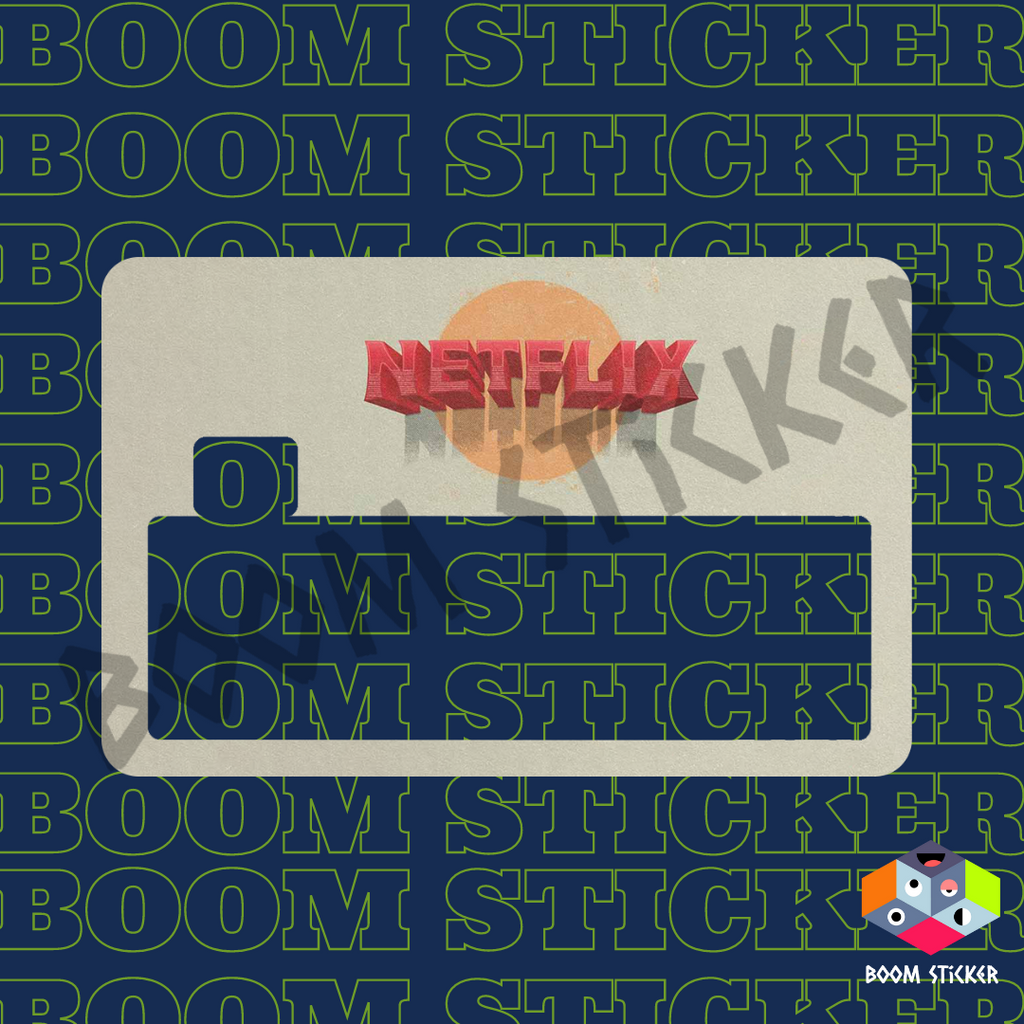 Netflix Credit card sticker