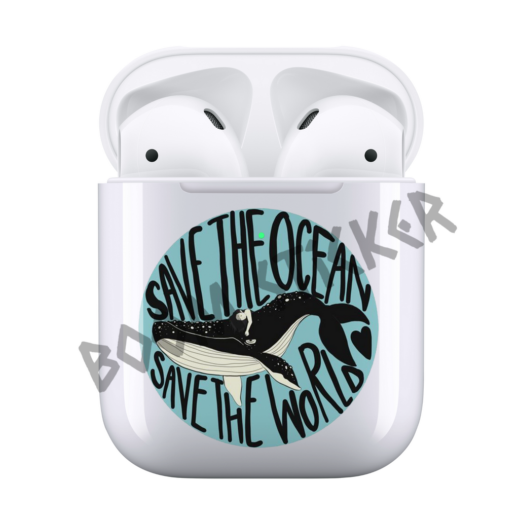 Save the Ocean Airpods case