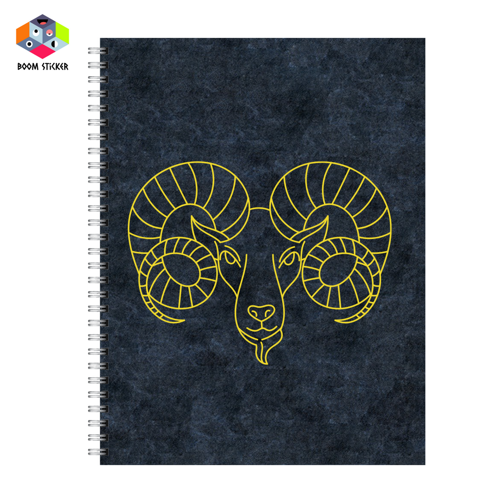 Aries zodiac signs Notebook