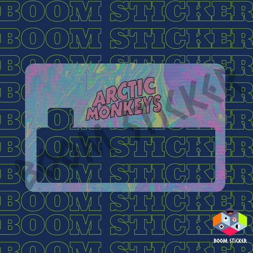 Arcitic monkeys Credit card sticker