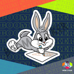 Young Bugs Bunny Draws sticker