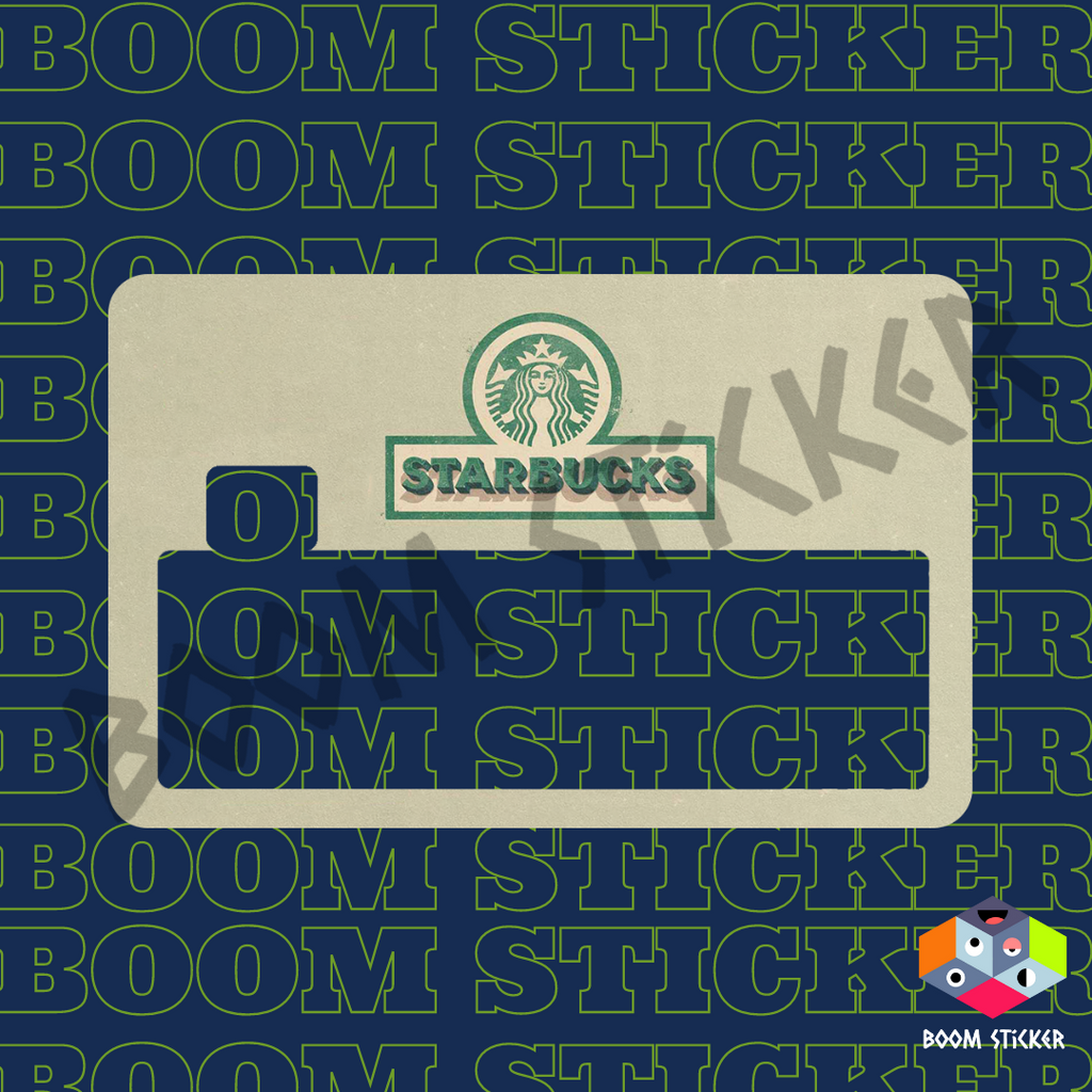 Starbucks Credit card sticker