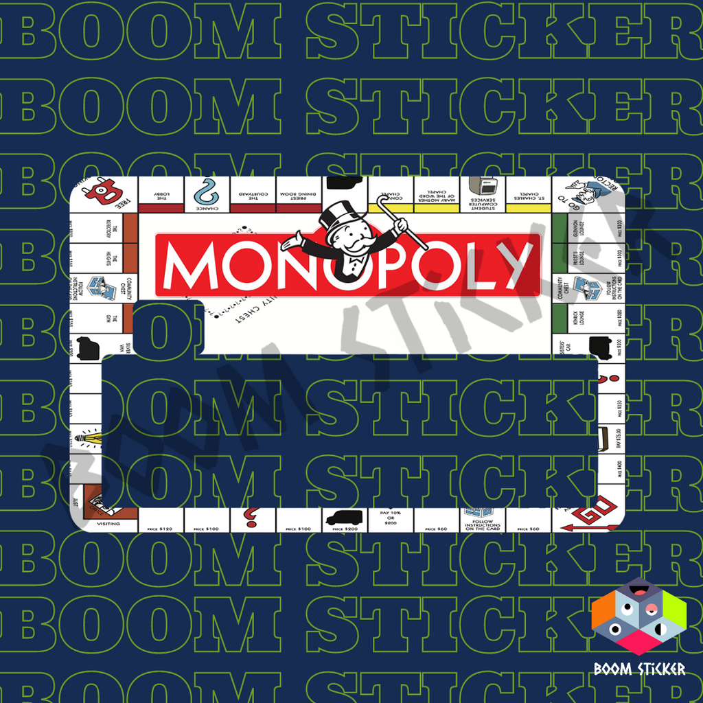Monopoly Credit card sticker