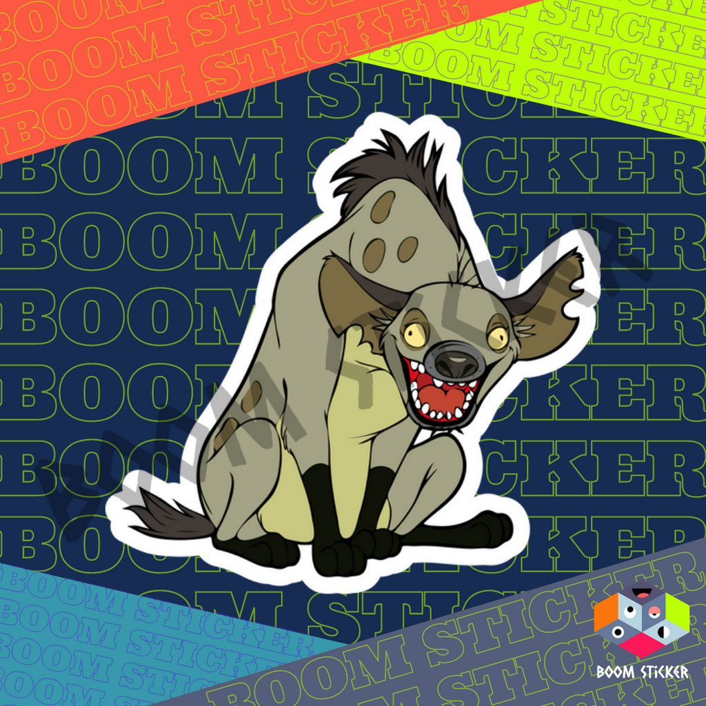 lion king hyena sticker
