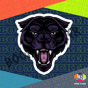 Black panther sticker