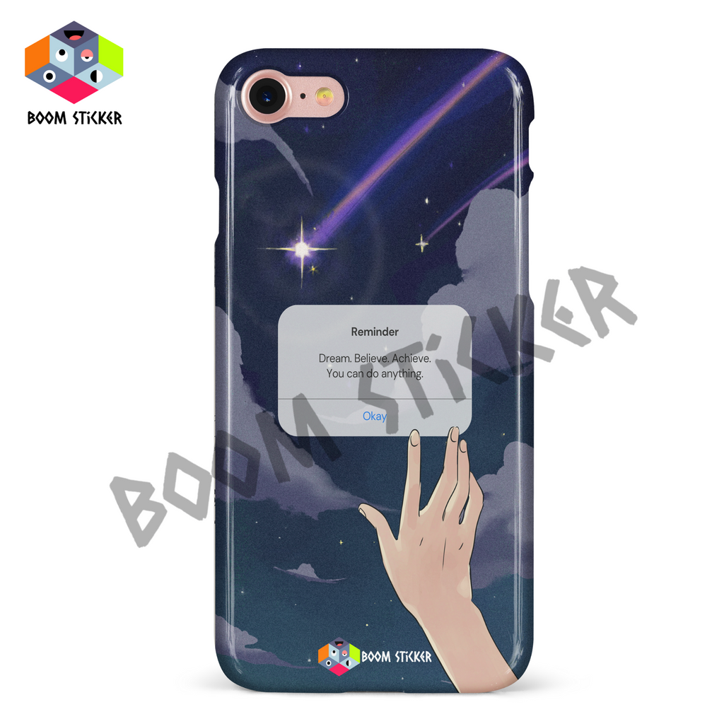 Reminder phone case