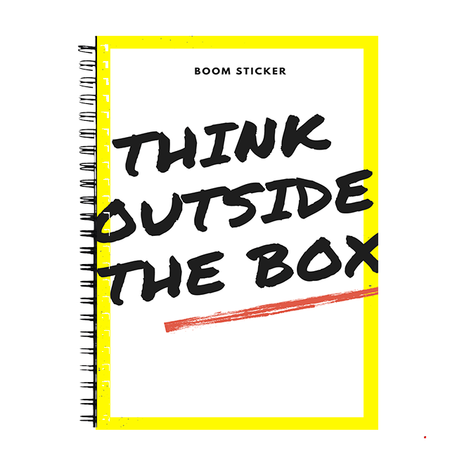 think outside the box Notebook
