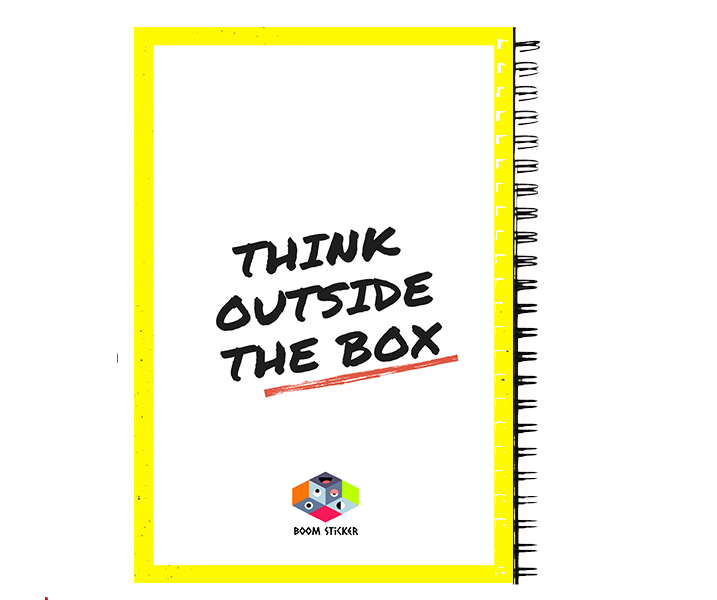 think outside the box Notebook