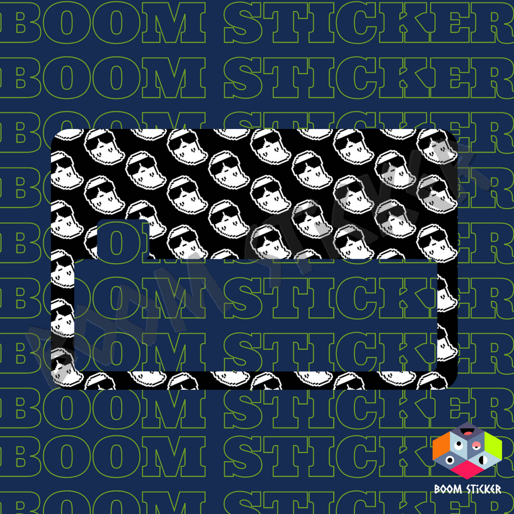 Gost Credit card sticker