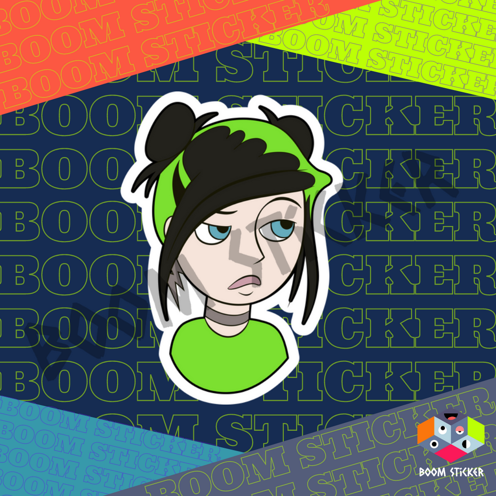 Billie Eilish x Kim Possible sticker
