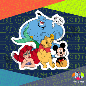 Disney Cartoon Characters sticker