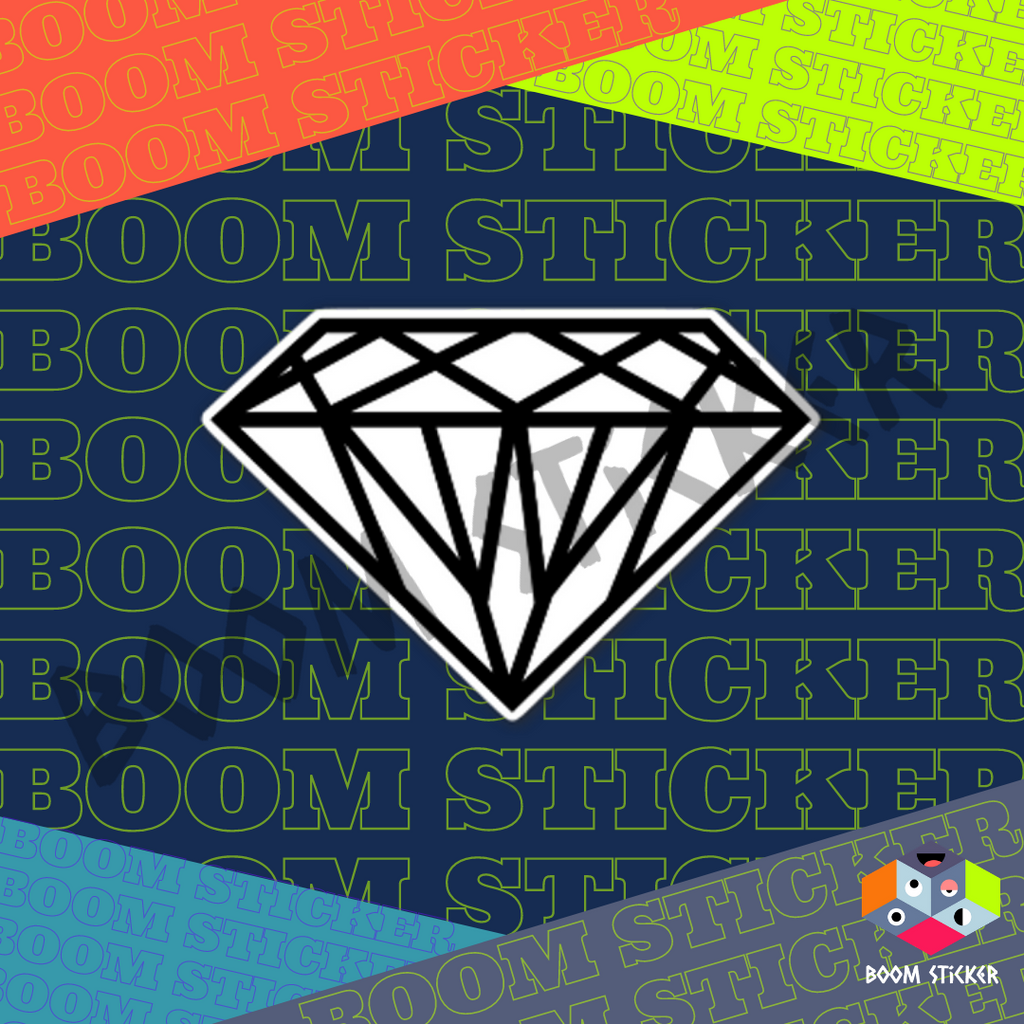 White Diamond Sticker