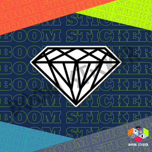 White Diamond Sticker