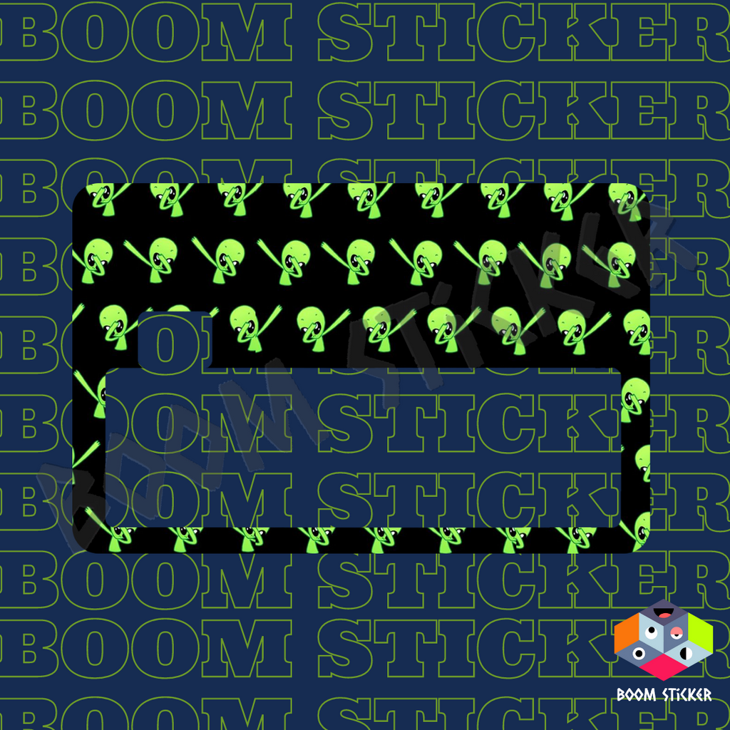 Alien Credit card sticker