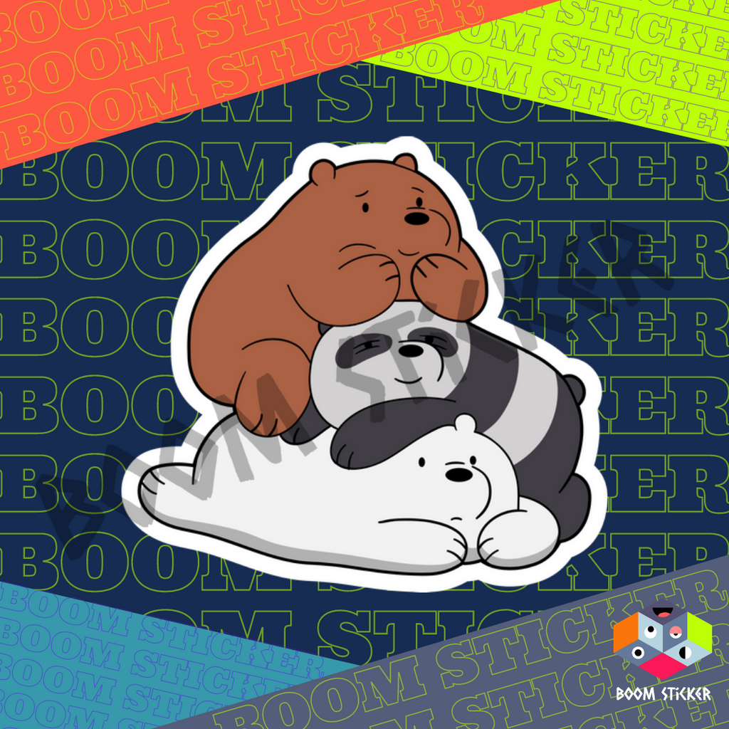 3 Bears sticker