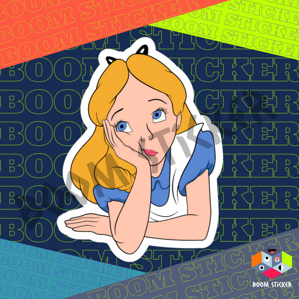 Alice in Wonderland sticker