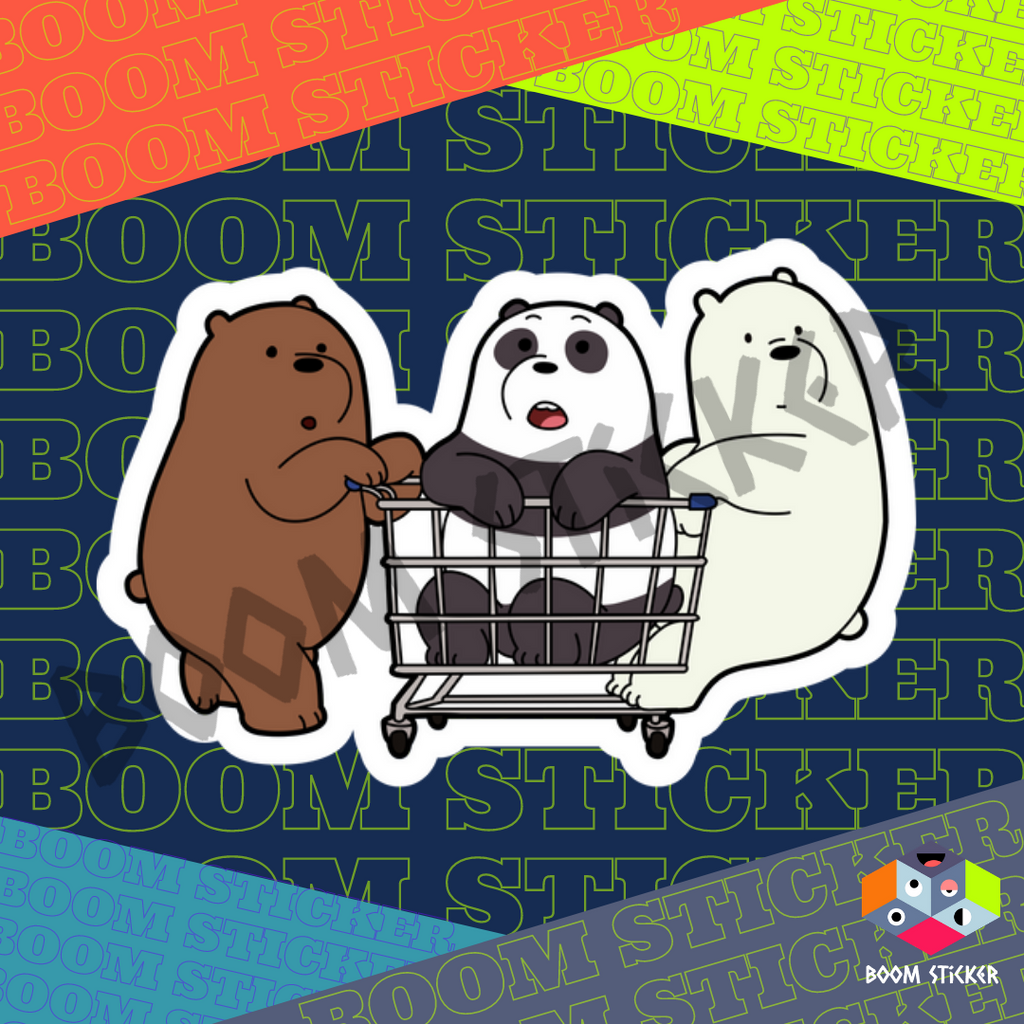 3 Bears sticker