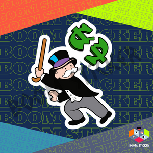 Monopoly sticker