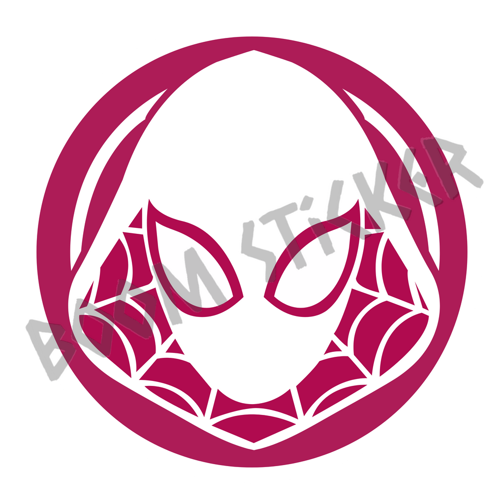Marvel Spider-Man Spider-Gwen Logo sticker