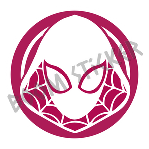 Marvel Spider-Man Spider-Gwen Logo sticker