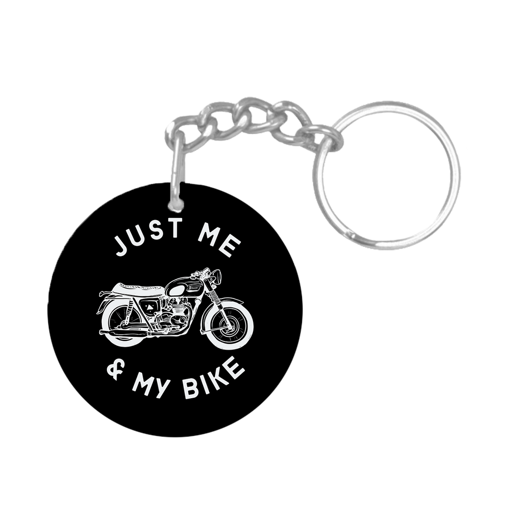 Just me and my bike NFC keychain tag
