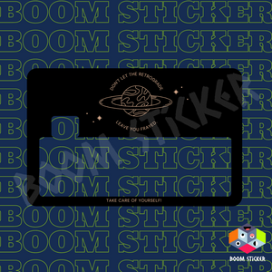 Take care of yourself Credit card sticker