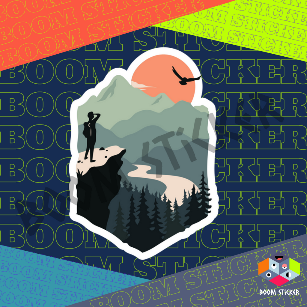 Desire for the Mountains sticker