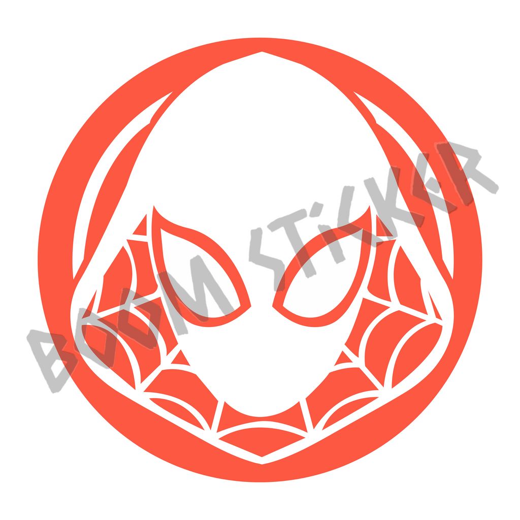 Marvel Spider-Man Spider-Gwen Logo sticker