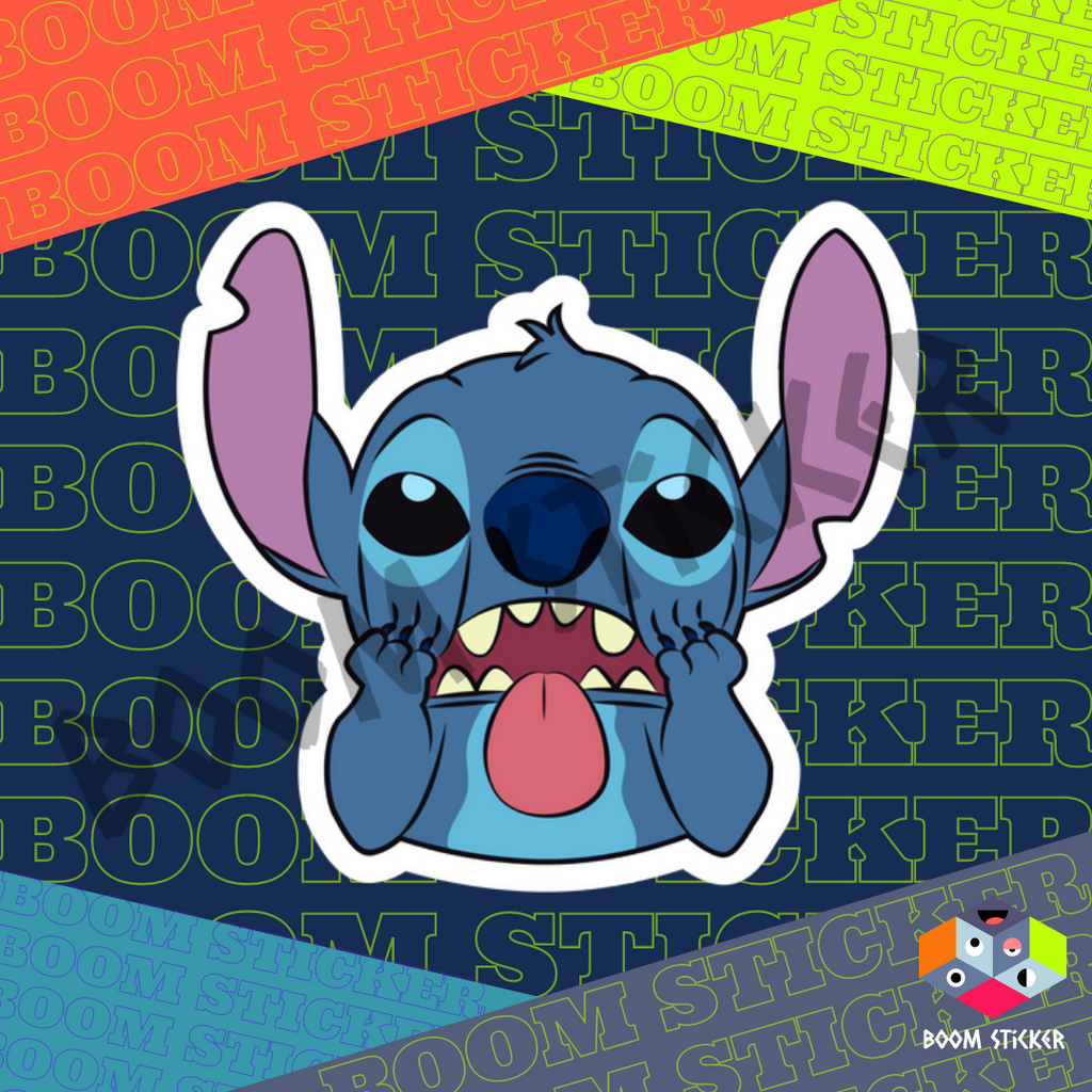 Stitch sticker