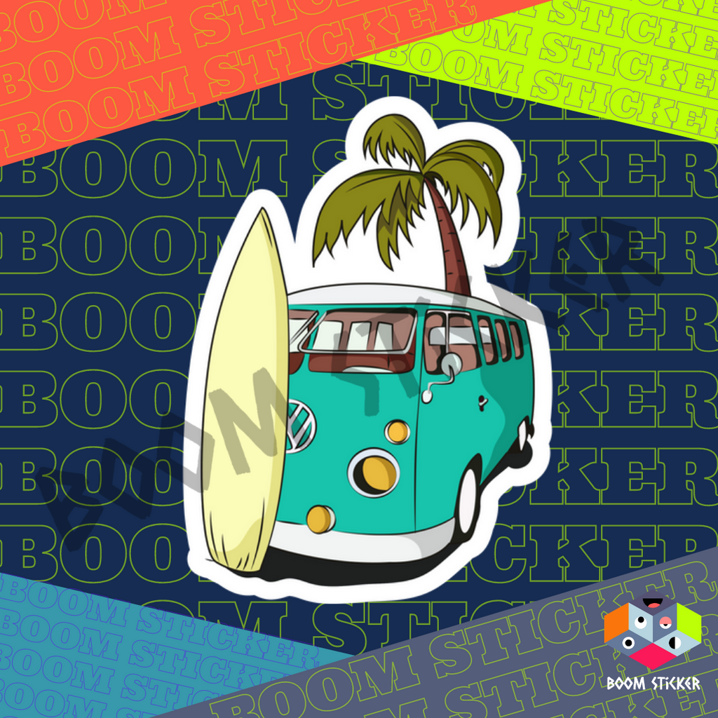 Bus sticker