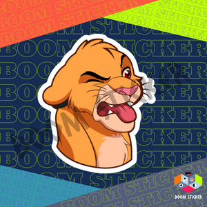 The Lion King Simba sticker