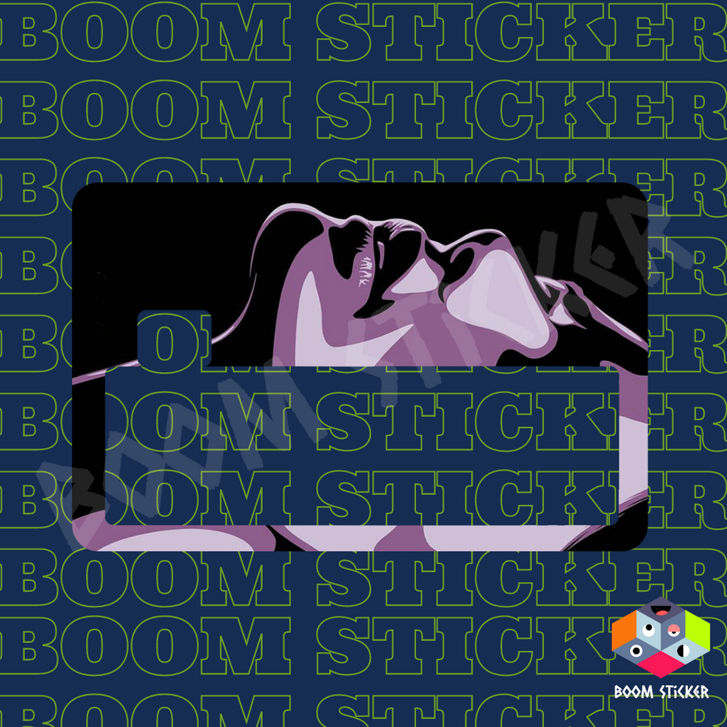 Face Credit card sticker