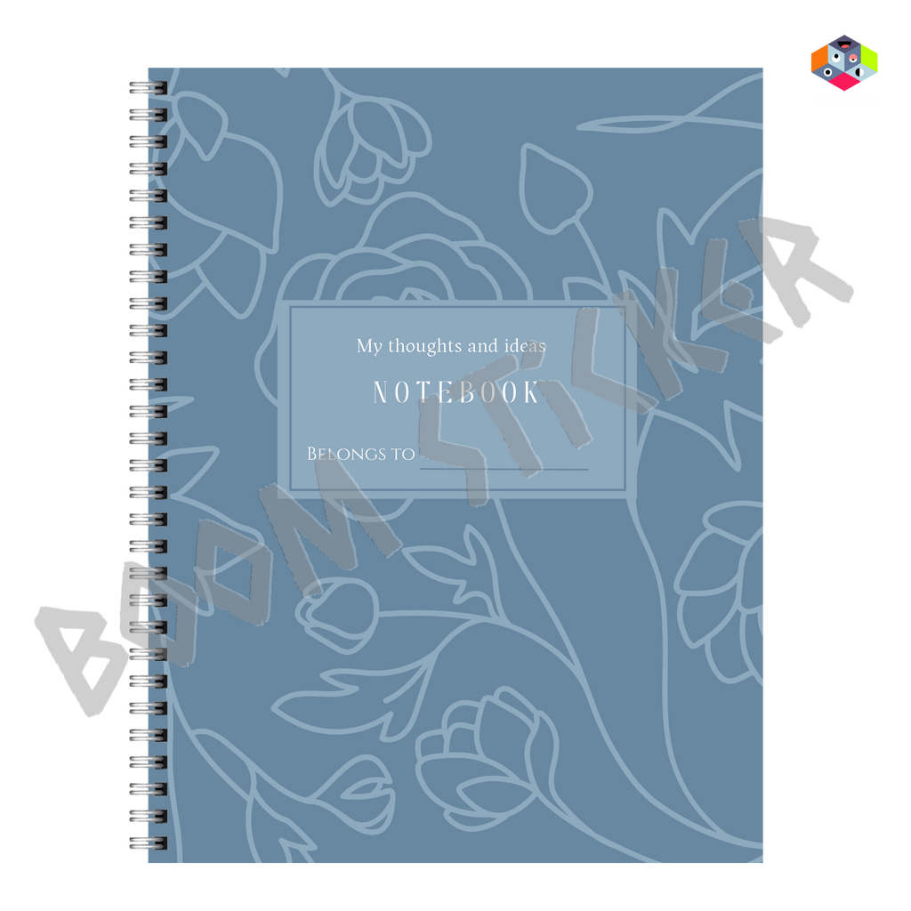 my thoughts and ideas Notebook