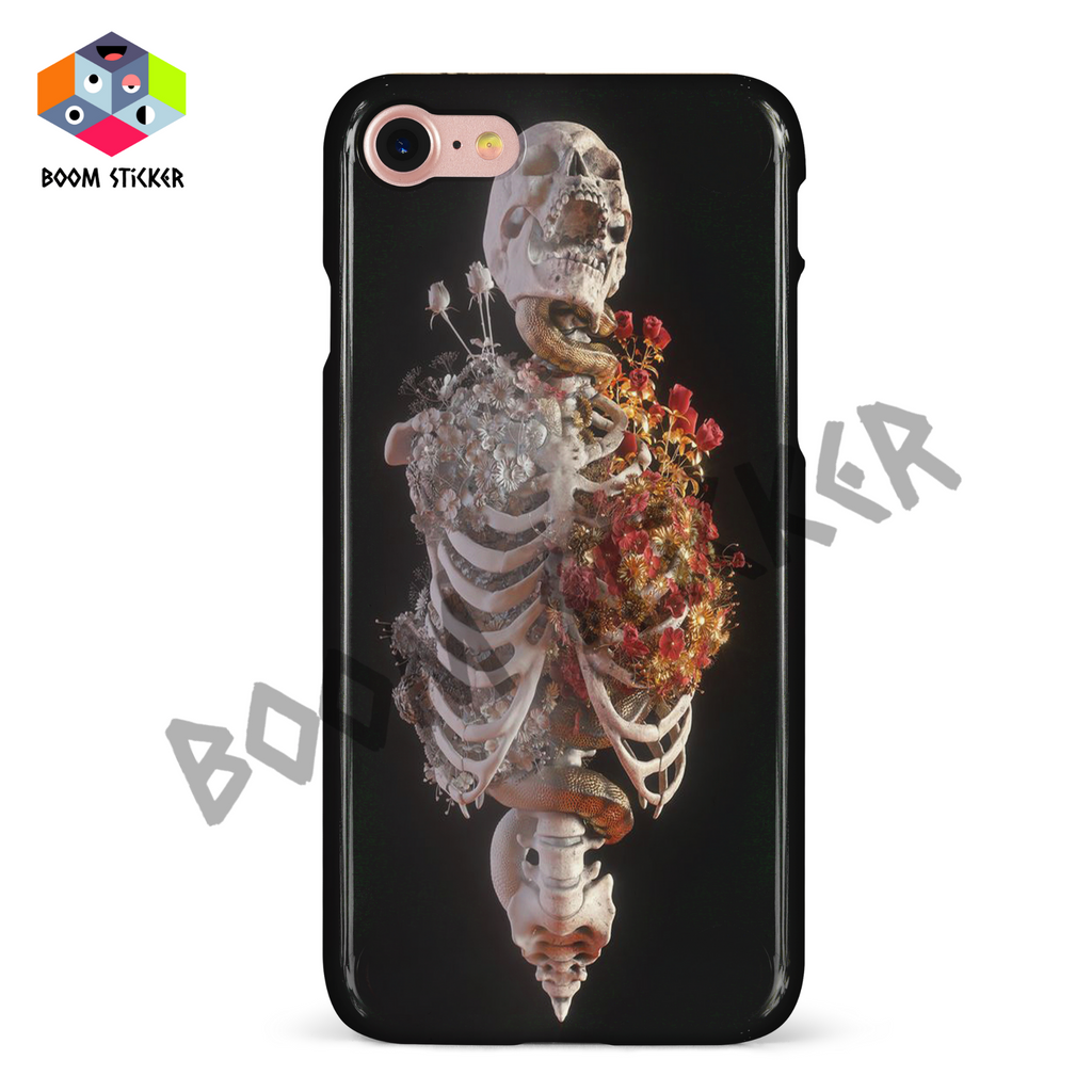 Skeleton phone case