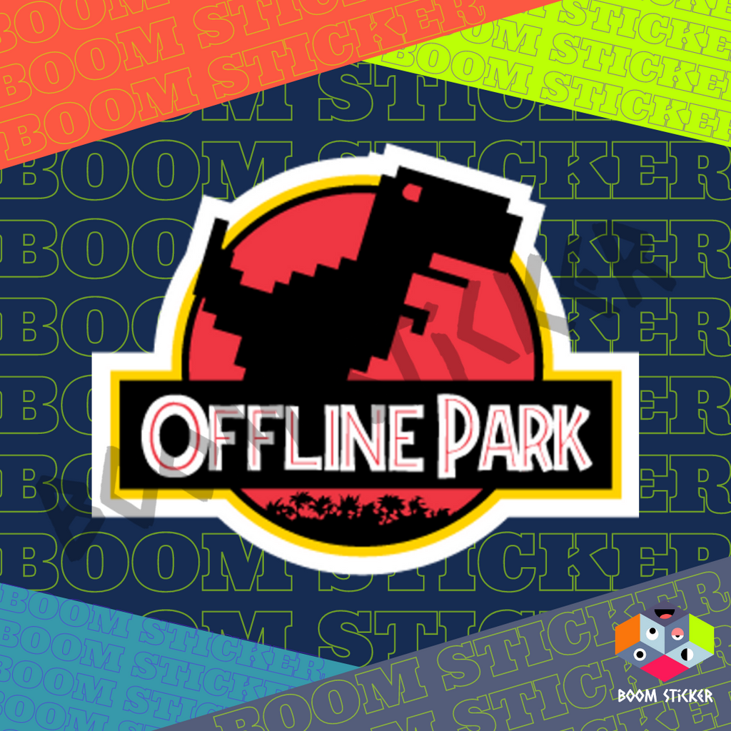Offline park sticker