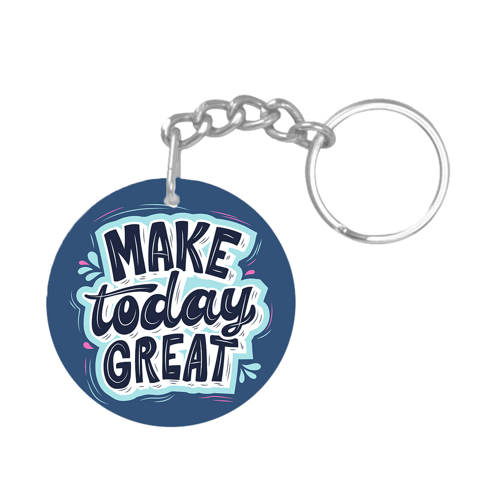 Make today great NFC keychain tag