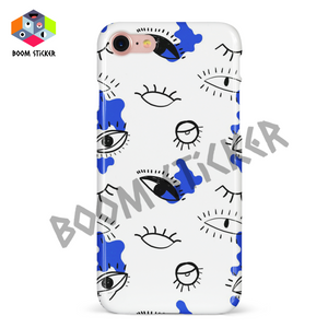 Blue eyes phone case