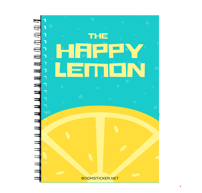 The happy lemon Notebook